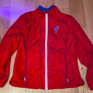 mlb genuine merchandise phillies windbreaker
